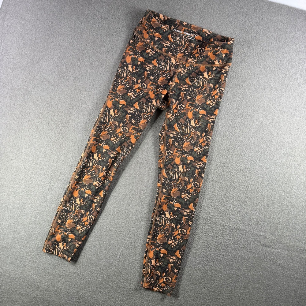 Outdoor Voices Leggings Women S Printed High Rise Athletic‎ Workout Pants Floral - Picture 2 of 9